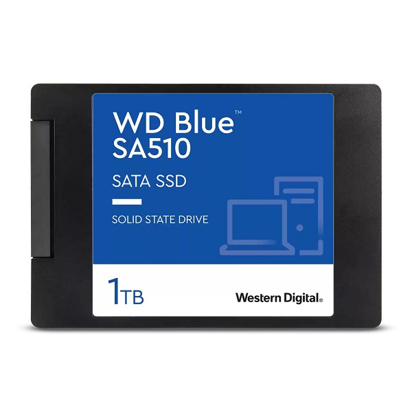 SSD WD 1TB SA510 Blue SATA 2.5 inch (Đọc 560MB/s - Ghi 520MB/s)