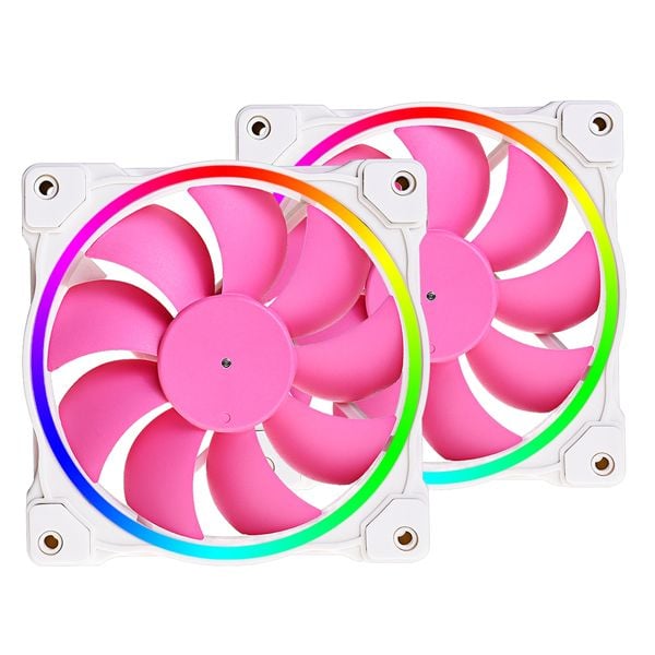 TẢN NHIỆT NƯỚC ID-COOLING PINKFLOW 240 ( Addressable RGB, RF Remote Control RGB SYNC With motherboard/ RGB Water Cooler 240mm PWM )