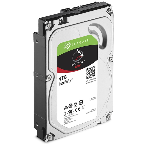Ổ CỨNG SEAGATE IRONWOLF 4TB NAS SATA 3 5400RPM 256MB CACHE ST4000VN006