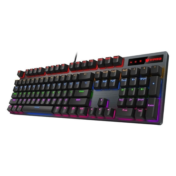 Bàn Phiím Cơ Rapoo V500 RGB Gaming Black