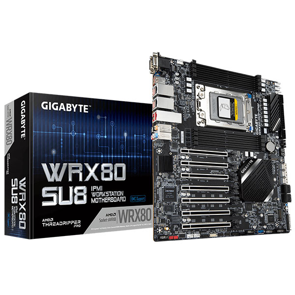 Main Giga WRX80-SU8-IPMI Workstation