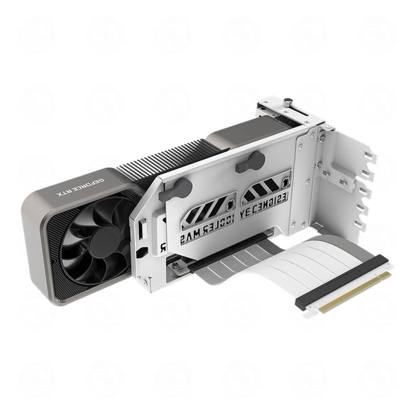 Bộ dựng VGA Cooler Master Universal Vertical Graphics Card Holder Kit V3 (PCIe 4.0) - TRẮNG