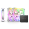 FAN CASE NZXT F120RGB DUO WHITE - TRIPLE (RF-D12TF-W1)