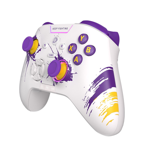 Tay Cầm Game Dareu H105 - Trắng | Triple mode: USB cable + 2.4G + Bluetooth