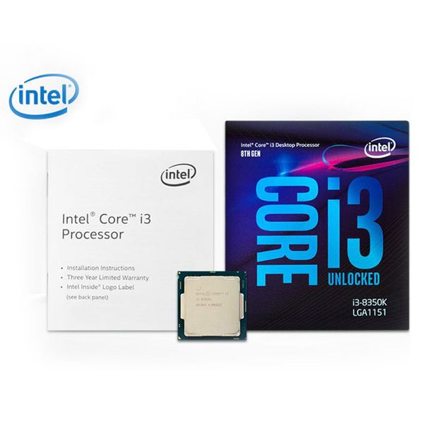 CPU CORE I3 8350K SK1151 V2 COFFEE LAKE TRAY