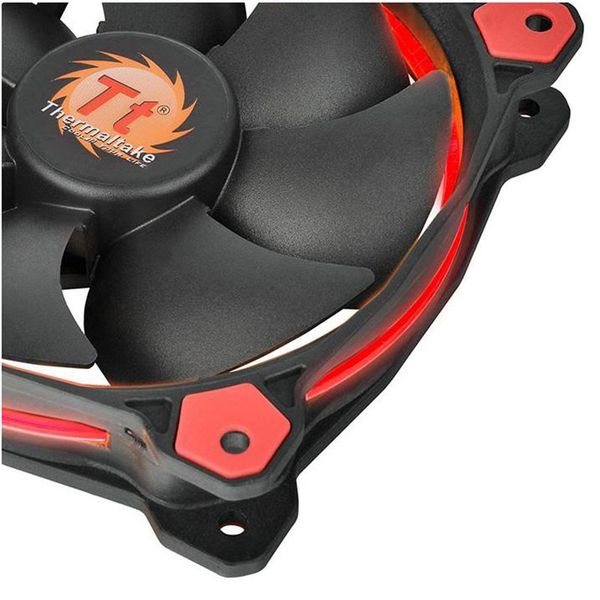 FAN CASE THERMALTAKE 12CM RIING LED RED NEW