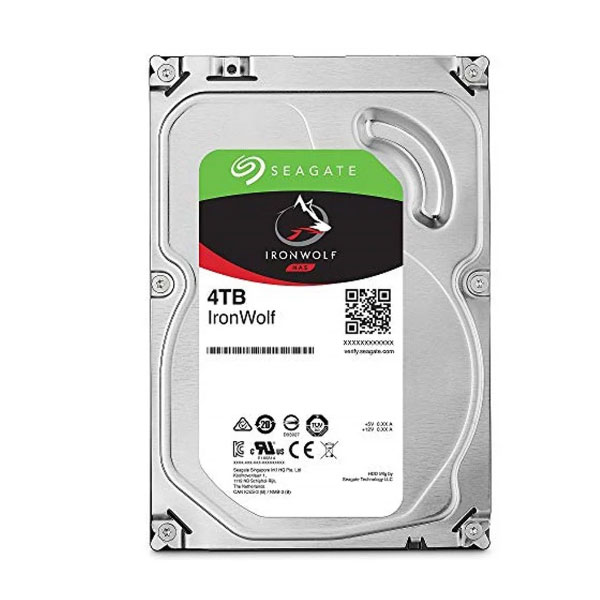 Ổ CỨNG SEAGATE IRONWOLF 4TB NAS SATA 3 5400RPM 256MB CACHE ST4000VN006