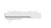 Bàn Phím Cơ Dareu EK87L V2 White Switch Dream