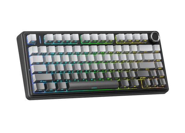 BÀN PHÍM CƠ AULA F75 MAX GAMING 3 MODE (Xám Đen Reaper switch)
