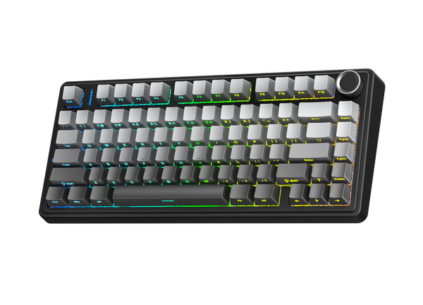 BÀN PHÍM CƠ AULA F75 MAX GAMING 3 MODE (Xám Đen Reaper switch)