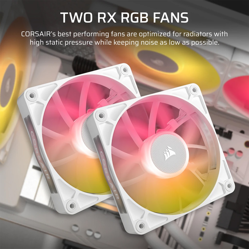 TẢN NHIỆT NƯỚC CORSAIR ICUE LINK TITAN 240 RX RGB WHITE – Máy Tính Biên Hòa