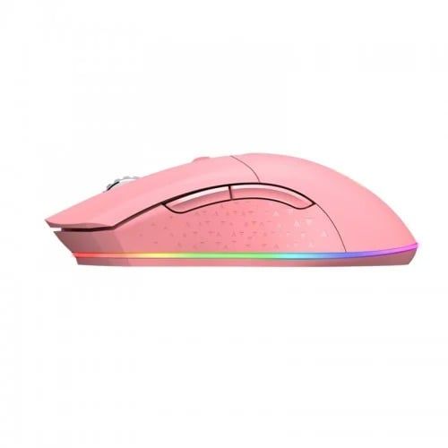 CHUỘT DAREU EM901 RGB PINK (Wireless)