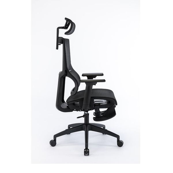 GHẾ WARRIOR WEC504 ERGONOMIC HERO SEIRIES CÔNG THÁI HỌC BLACK