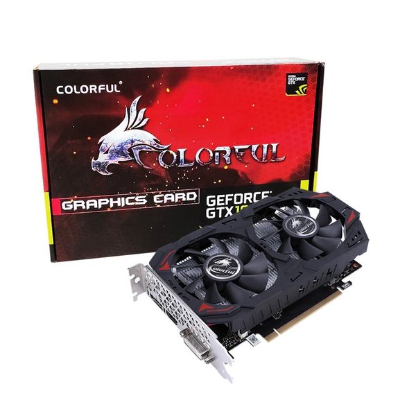 VGA Colorful GTX 1050 Ti NE 4G (4GB GDDR5, 128-bit, DVI+HDMI+DP)