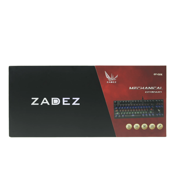 Bàn Phím Cơ ZADEZ GT-021K Gaming Black