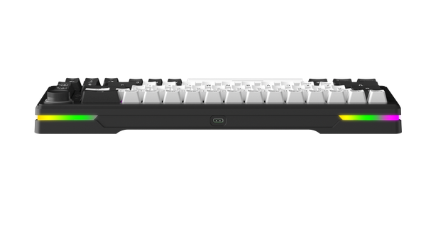 Bàn Phím Cơ DareU EK65s White - Black PBT, Led RGB, 2 Sides RGB Strip, Type-C