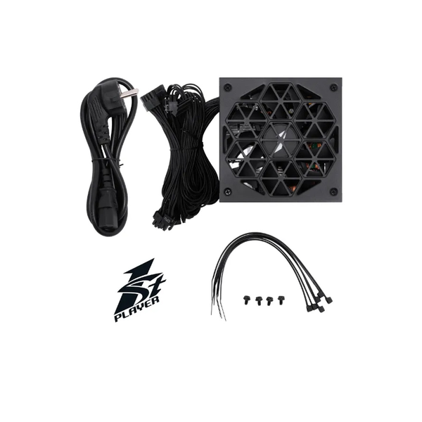 NGUỒN 1ST PLAYER 650W ACK-STD-650 BLACK 80 PLUS