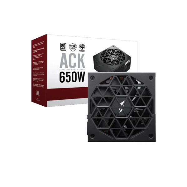 NGUỒN 1ST PLAYER 650W ACK-STD-650 BLACK 80 PLUS