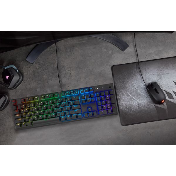 COMBO GEAR Corsair Bàn Phím Chuột Mouse Pad Gaming Bundle (USB/K60 Pro/Harpoon RGB Pro/MM300)