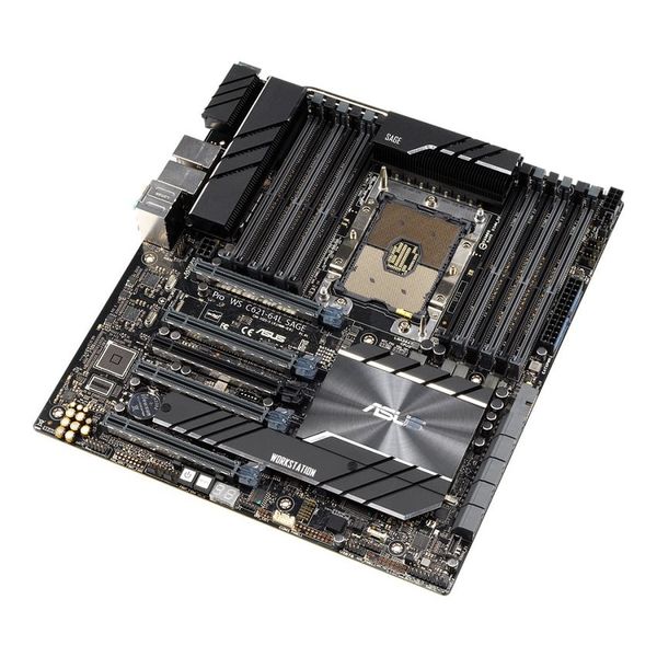 Main ASUS Pro WS C621-64L SAGE (Intel C621, Socket 3647, CEB, 12 khe RAM DDR4)