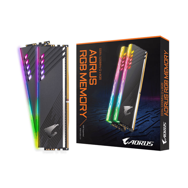 RAM DDR4 16GB GIGA AORUS RGB 16GB (2X8GB) 3333MHZ GP-ARS16G33