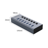 BỘ CHIA USB ORICO BT2U3-7AB-GY (TỪ 1 RA 7 CỔNG USB 3.0 VỎ NHÔM)