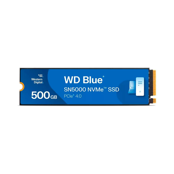 SSD WD 500GB SN5000 NVMe Gen 4x4 (WDS500G4B0E) (Đọc: 5000Mb/s)