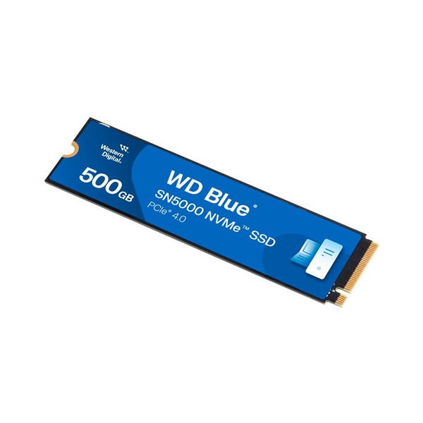 SSD WD 500GB SN5000 NVMe Gen 4x4 (WDS500G4B0E) (Đọc: 5000Mb/s)