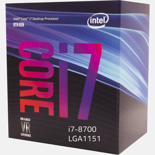 CPU CORE I7 8700 SK1151 V2 COFFEE LAKE NEW BOX CTY