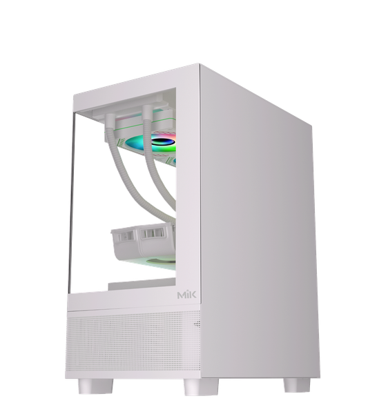 CASE MIK AETHER WHITE (MATX/MID TOWER/MÀU TRẮNG)