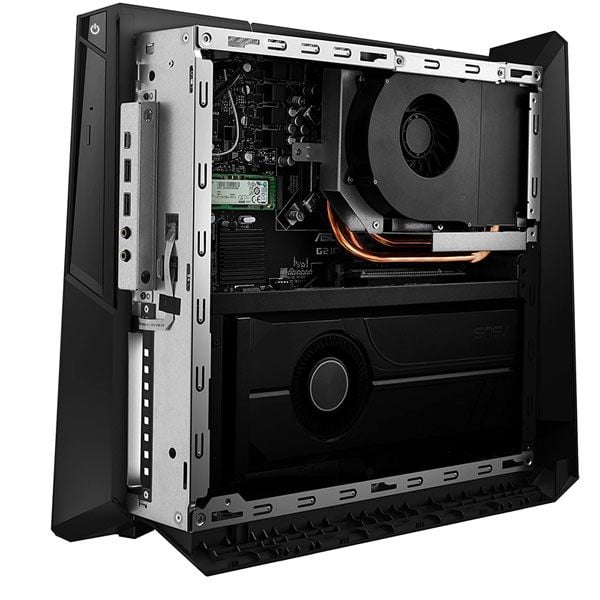 MÁY BỘ ASUS ROG HURACAN G21CN-D i5-9400F/8GD4/256G-PCIE/230W+180W(Adaptor)/XÁM/W10SL/6GD6_RTX2060