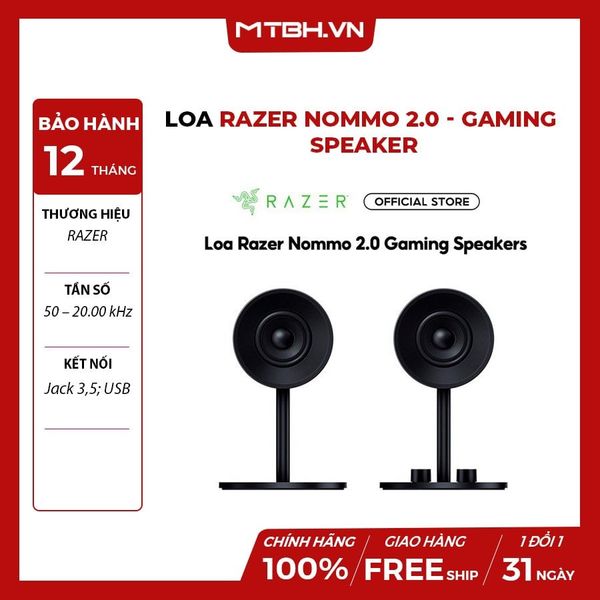 LOA RAZER NOMMO 2.0 - GAMING SPEAKER