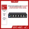 SWITCH POE GIGABIT D-LINK DGS-F1006P - TỐC ĐỘ 10/100/1000MBPS - 6 PORT (4 PORT POE 250M + 2 PORT UPLINK)