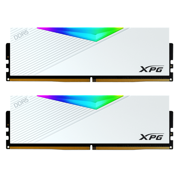 RAM DDR5 16GB ADATA XPG LANCER 6400 WHITE RGB