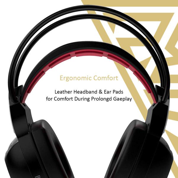 TAI NGHE Gamdias Eros M2 Wired Headset with Mic (Black)