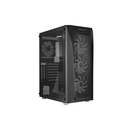 Case Galax MID TOWER REVOLUTION 05 (Black) - Tặng Kèm 4 Fan