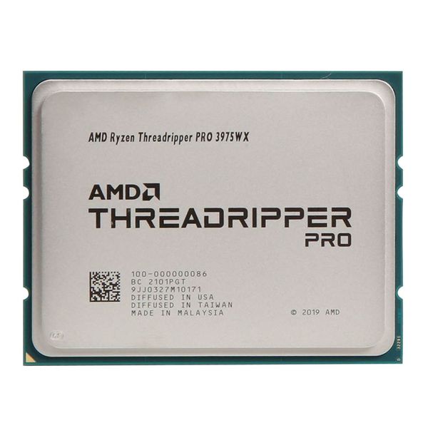 CPU AMD Ryzen Threadripper Pro 3975WX (3.5 GHz Upto 4.2GHz / 146MB / 32 Cores, 64 Threads / 280W / Socket sWRX8)