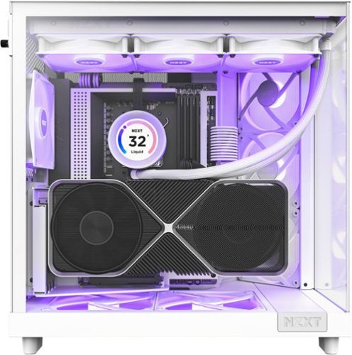 Case NZXT H6 Flow RGB All White