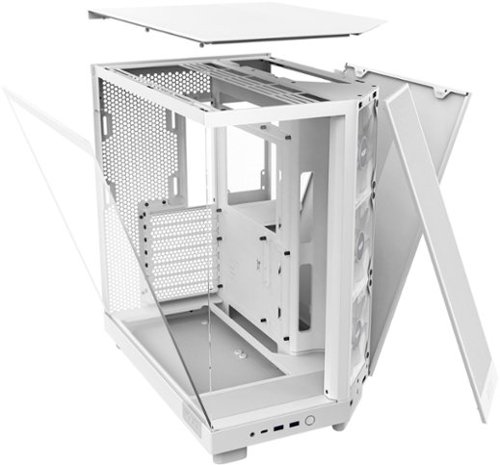 Case NZXT H6 Flow RGB All White