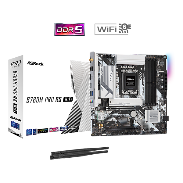 Main ASROCK B760M Pro RS/D5 Wifi