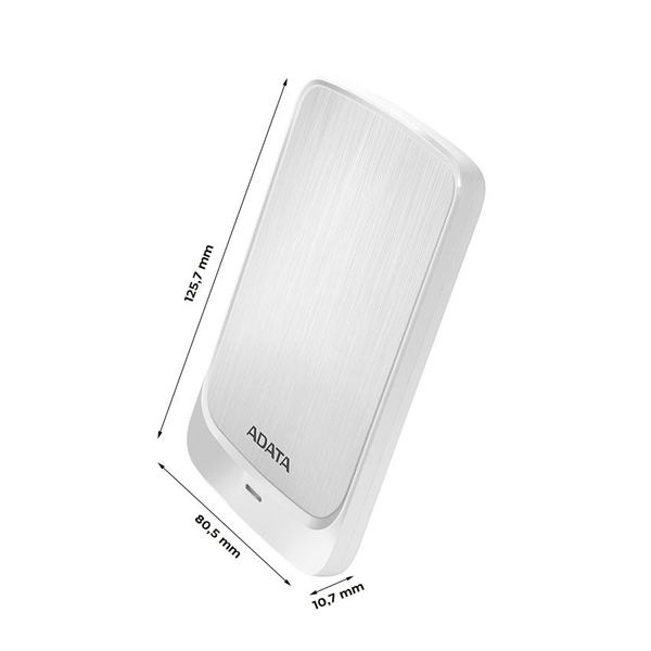 Ổ CỨNG DI ĐỘNG ADATA HV320 1TB WHITE (AHV320-1TU31-CWH) - HDD BOX