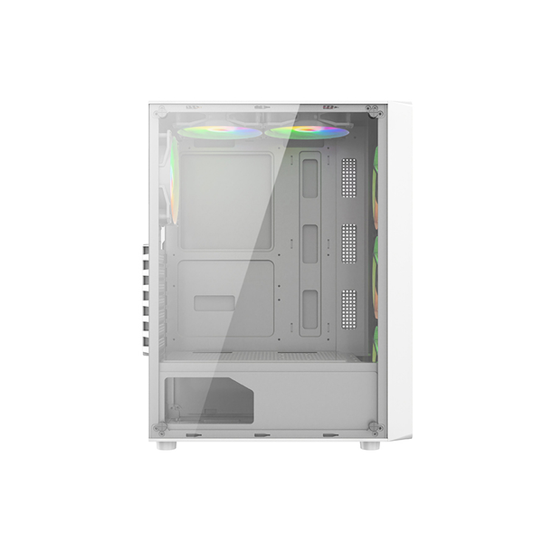 CASE VITRA CERES V305-M 3 FAN RGB MID TOWER WHITE