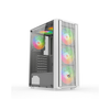 CASE VITRA CERES V305-M 3 FAN RGB MID TOWER WHITE