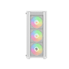 CASE VITRA CERES V305-M 3 FAN RGB MID TOWER WHITE