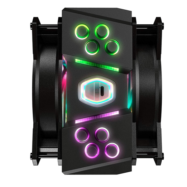 TẢN NHIỆT CPU COOLER MASTER MASTERAIR MA410M AURA RGB (2 FAN) NEW