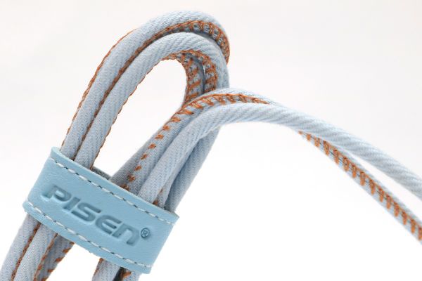 Cáp Pisen Lightning Denim Aluminum Alloy 1.2m (Cowboy, AL14-1200) , xanh bò