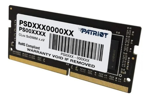 RAM LAPTOP PATRIOT DDR4 8GB BUS 3200