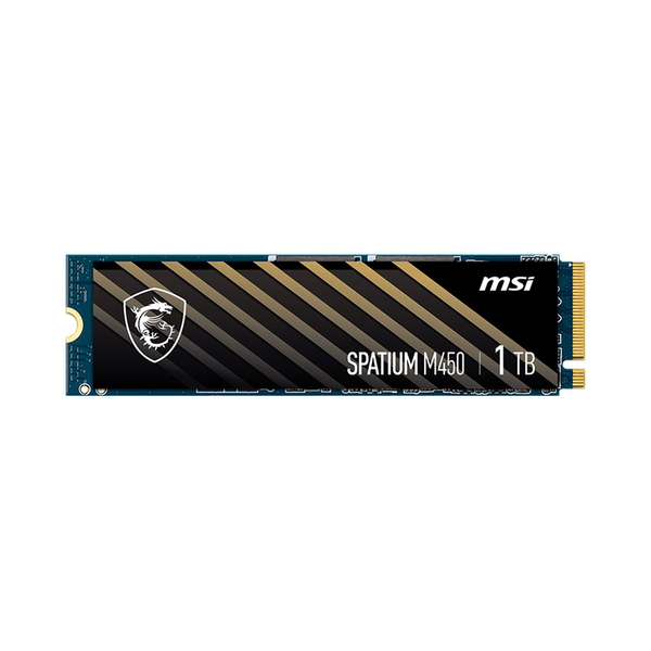 SSD MSI 1TB SPATIUM M450 NVMe M.2 2280 PCIe Gen 4 x 4 (Đọc 3600MB/s, Ghi 3000MB/s)