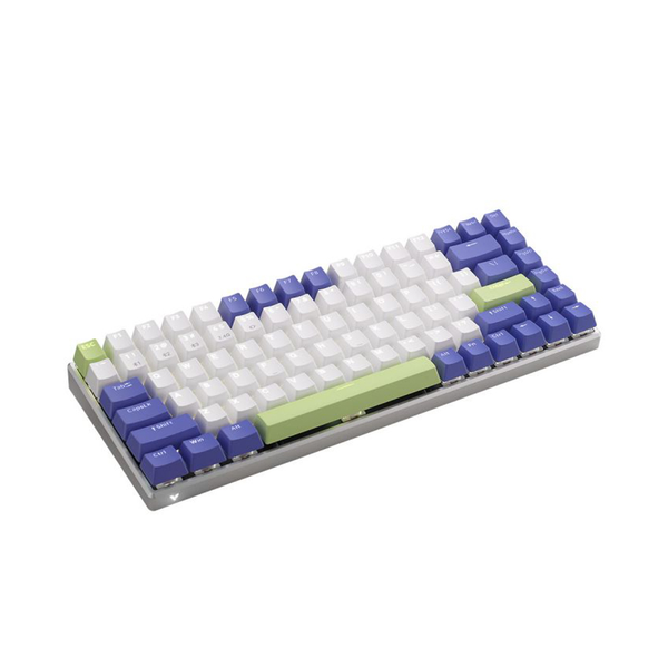 Bàn Phím Cơ Rapoo V700-A8 Multimode White Purple (Bluetooth 5.0/ 2.4Ghz/ USB-C)