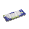 Bàn Phím Cơ Rapoo V700-A8 Multimode White Purple (Bluetooth 5.0/ 2.4Ghz/ USB-C)